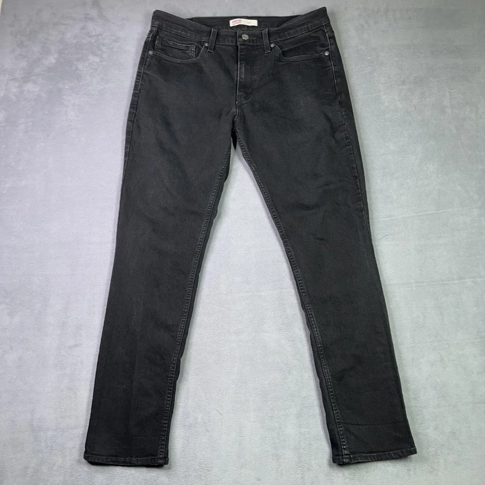 Signature By Levi Strauss Slim Fit Jeans Mens 34x32 (Measures 33x30) Black